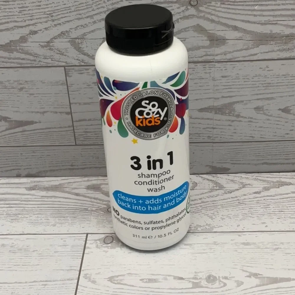 So Cozy Kids 3 in 1 Shampoo Conditioner Wash
